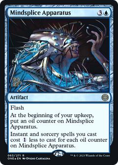 Mindsplice Apparatus [Phyrexia: All Will Be One Prerelease Promos]-1