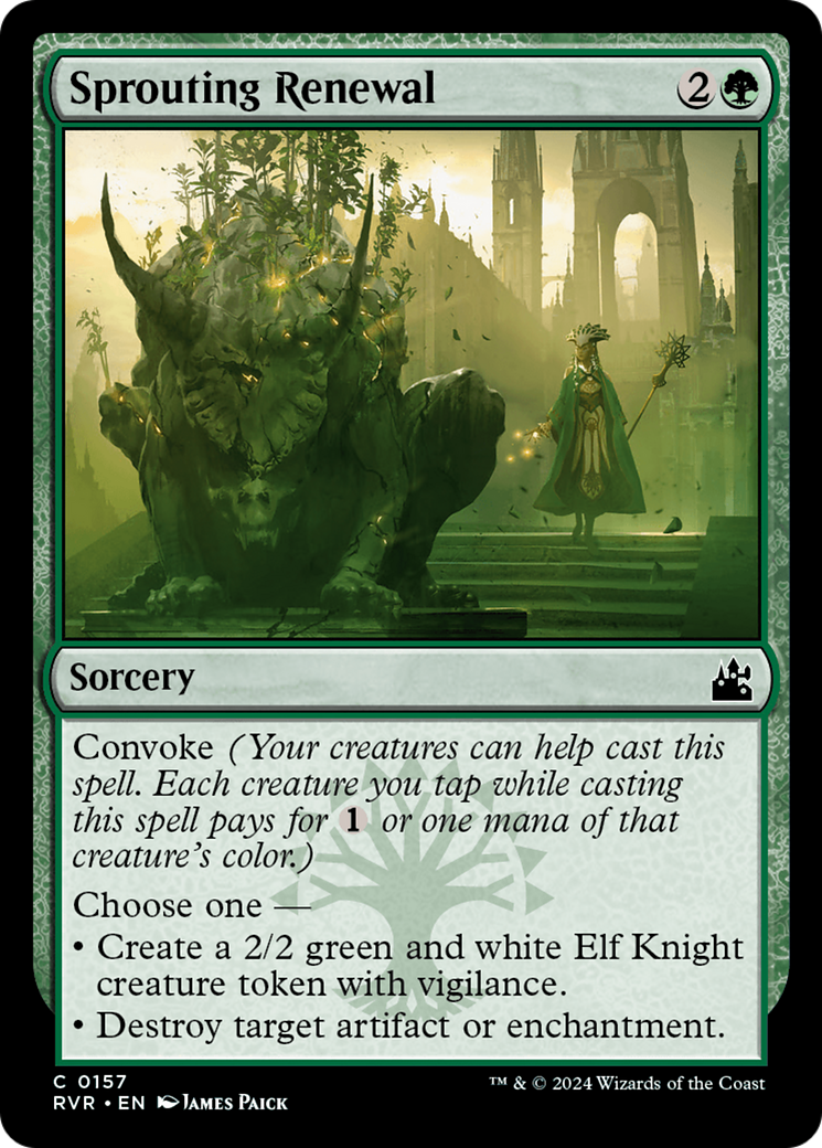 Sprouting Renewal [Ravnica Remastered]-1