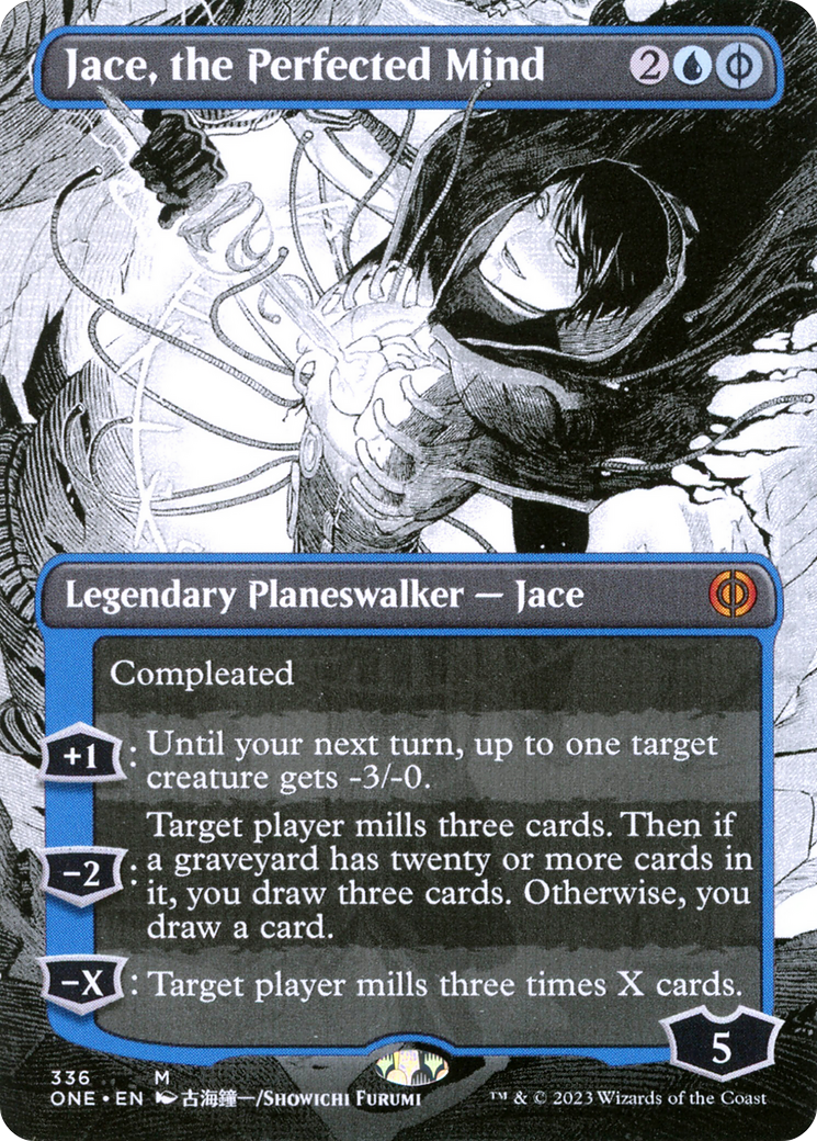 Jace, the Perfected Mind (Borderless Manga) [Phyrexia: All Will Be One]-1