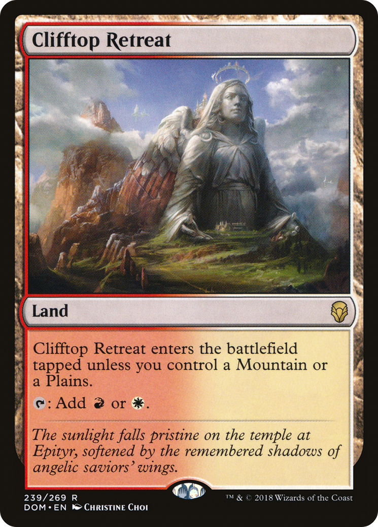 Clifftop Retreat [Dominaria]-1