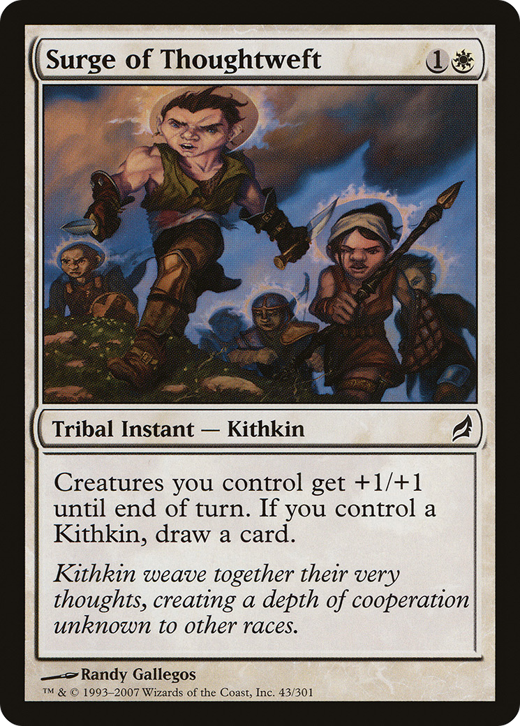 Surge of Thoughtweft [Lorwyn]-1