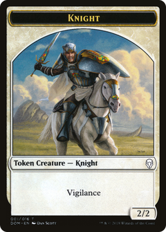 Knight Token (001/016) [Dominaria Tokens]-1