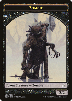 Zombie Token (OGW-008) - Oath of the Gatewatch Tokens-1