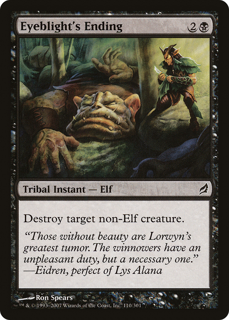 Eyeblight's Ending [Lorwyn]-1