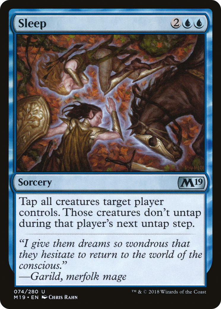 Sleep [Core Set 2019]-1