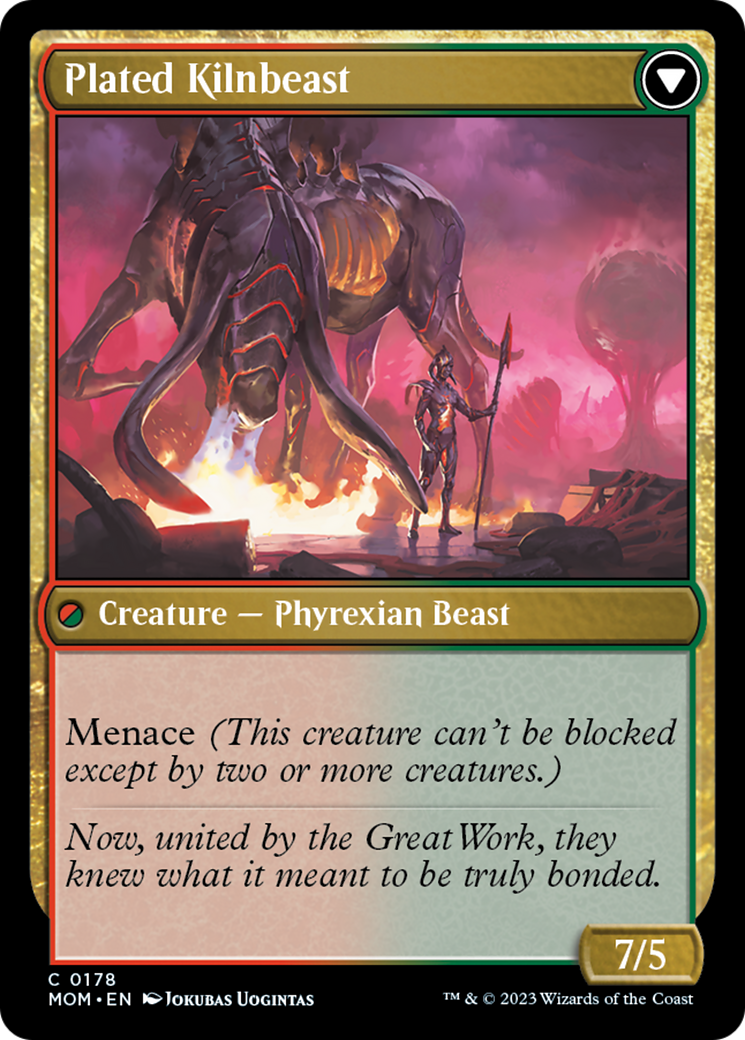 Bonded Herdbeast // Plated Kilnbeast [March of the Machine]-2