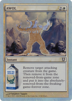 AWOL (Alternate Foil) [Unhinged]-1