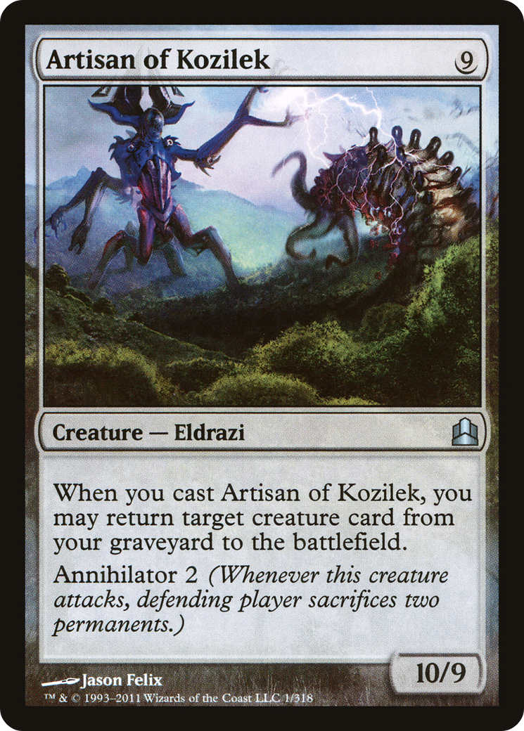 Artisan of Kozilek [Commander 2011]-1