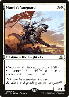 Munda's Vanguard [Oath of the Gatewatch Prerelease Promos]-1