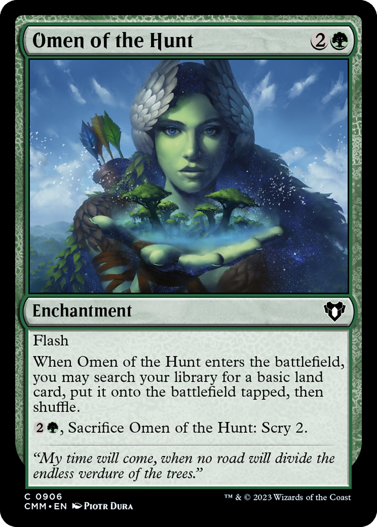 Omen of the Hunt [Commander Masters]-1