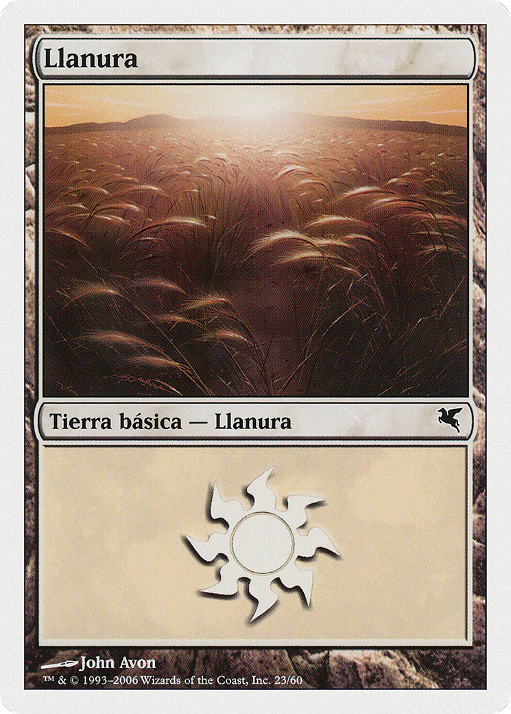 Plains (Spanish) - "Llanura" (G23) (PSAL-G23) - Salvat 2005-1