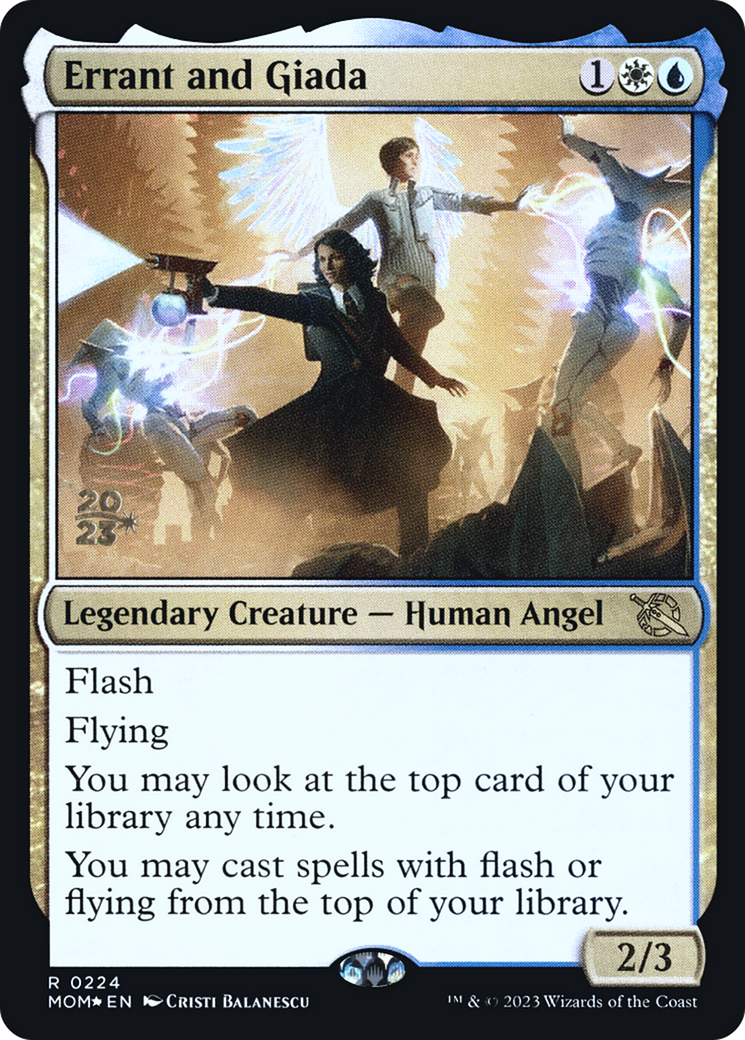 Errant and Giada [March of the Machine Prerelease Promos]-1
