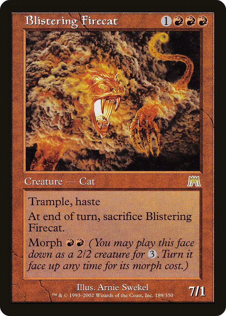 Blistering Firecat [Onslaught]-1