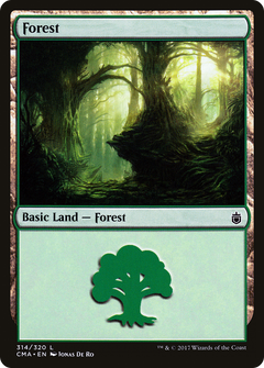 Forest (314) [Commander Anthology]-1