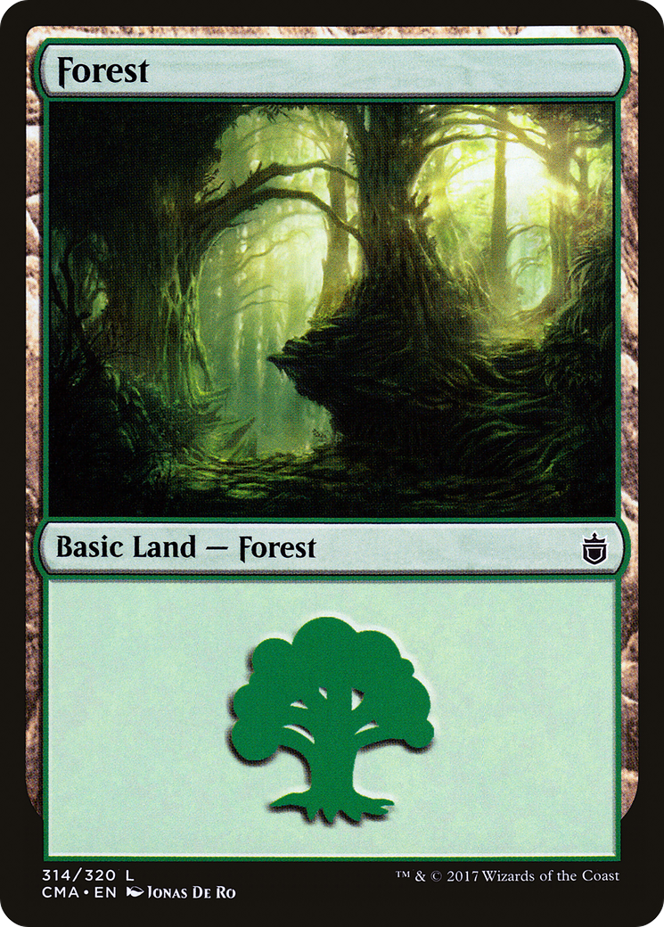 Forest (314) [Commander Anthology]-1
