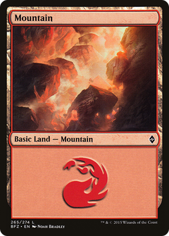 Mountain (265) [Battle for Zendikar]-1