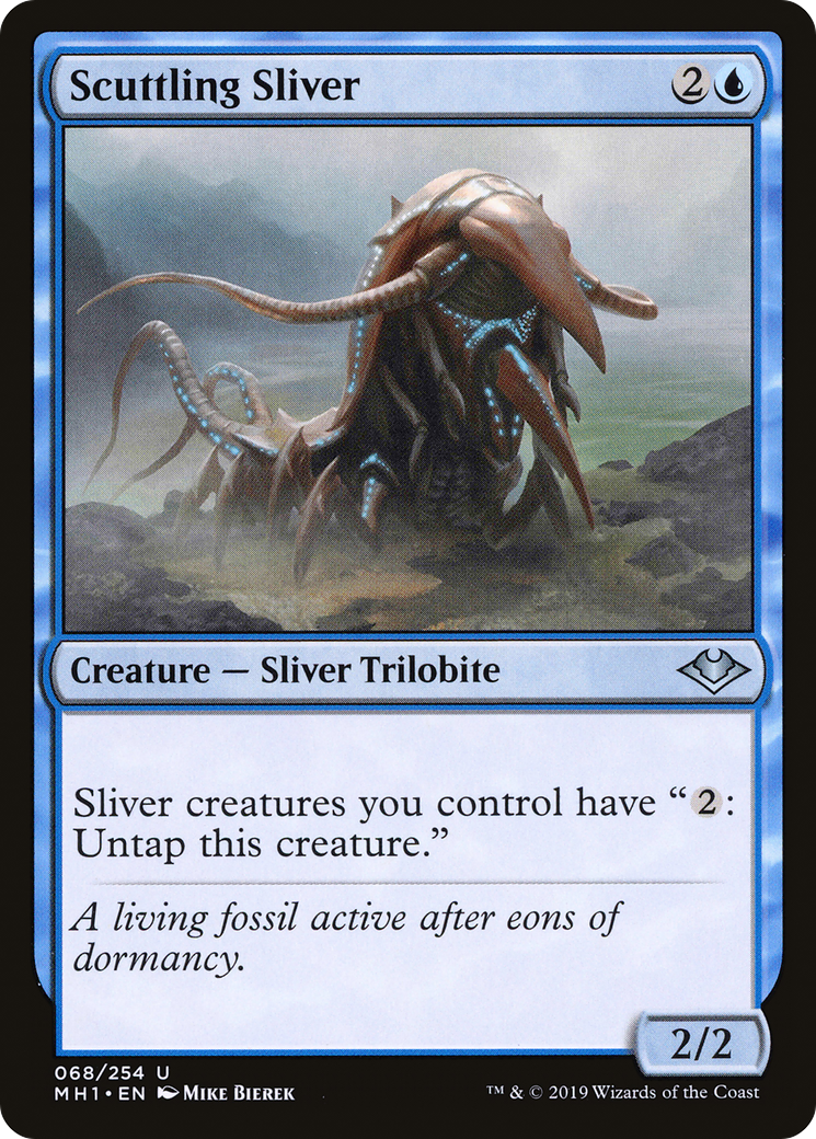 Scuttling Sliver [Modern Horizons]-1