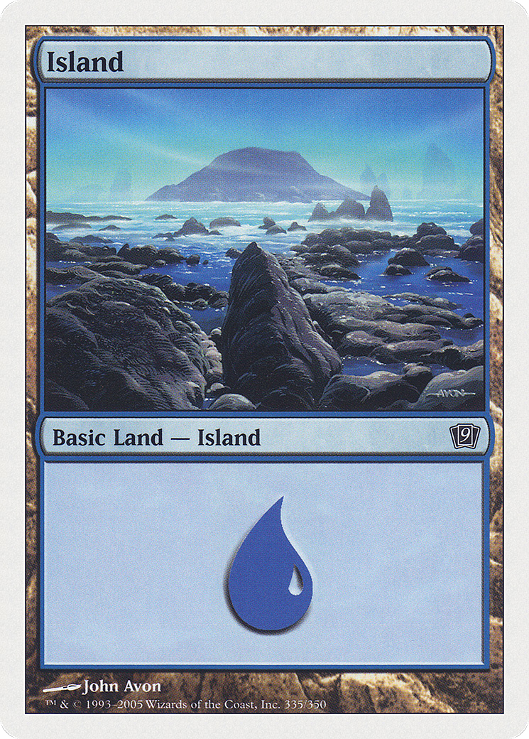 Island (335) [Ninth Edition]-1