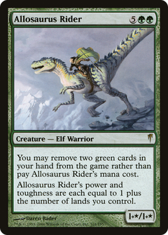 Allosaurus Rider [Coldsnap]-1