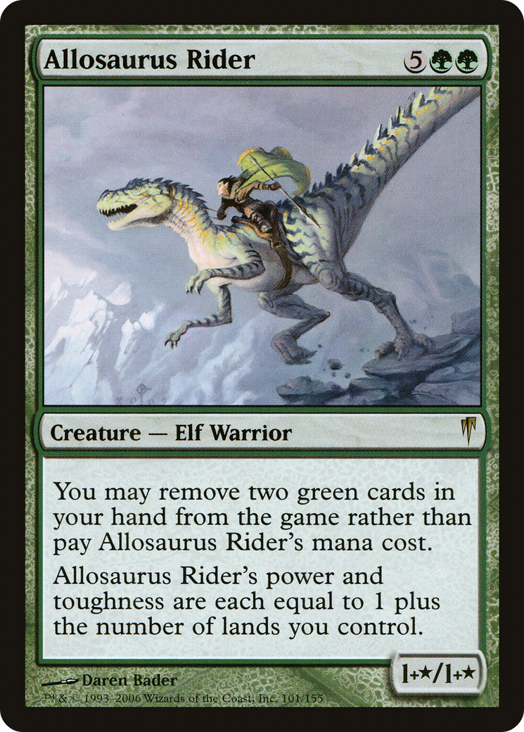 Allosaurus Rider [Coldsnap]-1