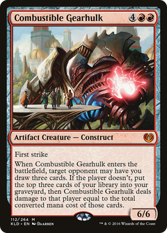 Combustible Gearhulk [Kaladesh]-1