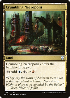 Crumbling Necropolis [Streets of New Capenna Commander]-1