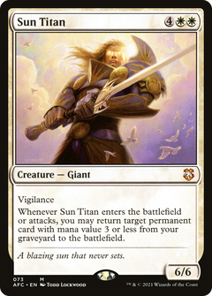 Sun Titan [Dungeons & Dragons: Adventures in the Forgotten Realms Commander]-1