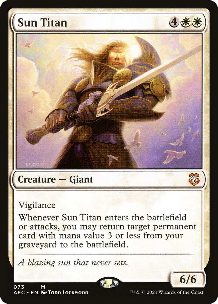 Sun Titan [Dungeons & Dragons: Adventures in the Forgotten Realms Commander]-1