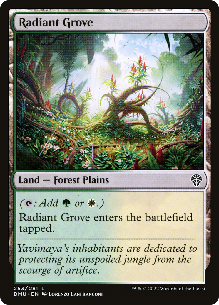Radiant Grove [Dominaria United]-1