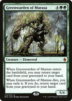 Greenwarden of Murasa [Battle for Zendikar Prerelease Promos]-1