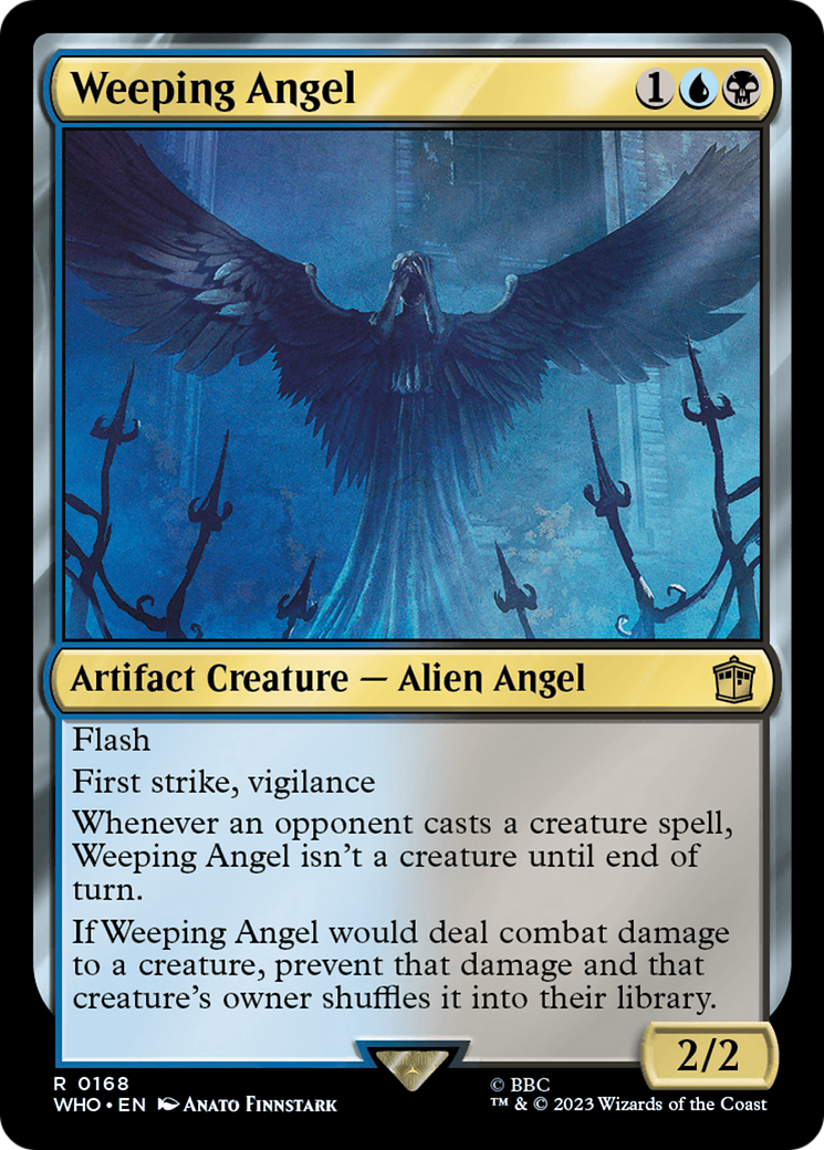 Weeping Angel (WHO-168) - Doctor Who Foil-1