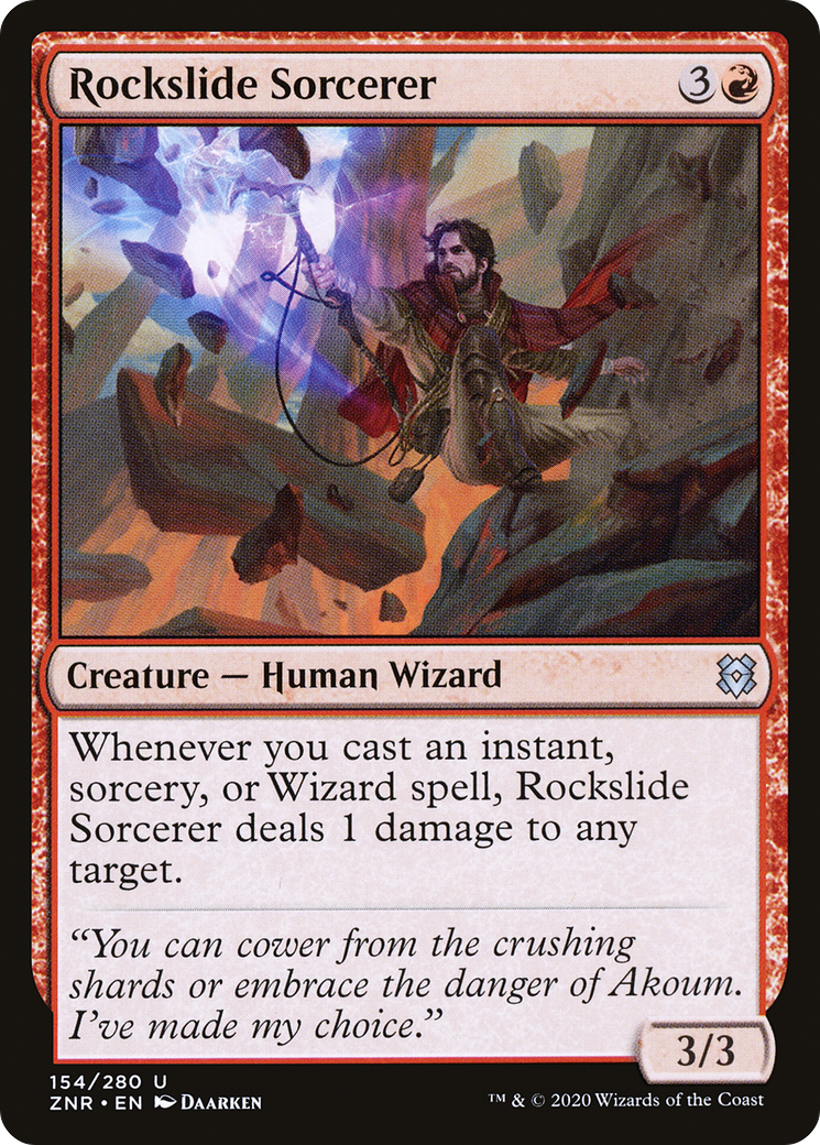 Rockslide Sorcerer [Zendikar Rising]-1