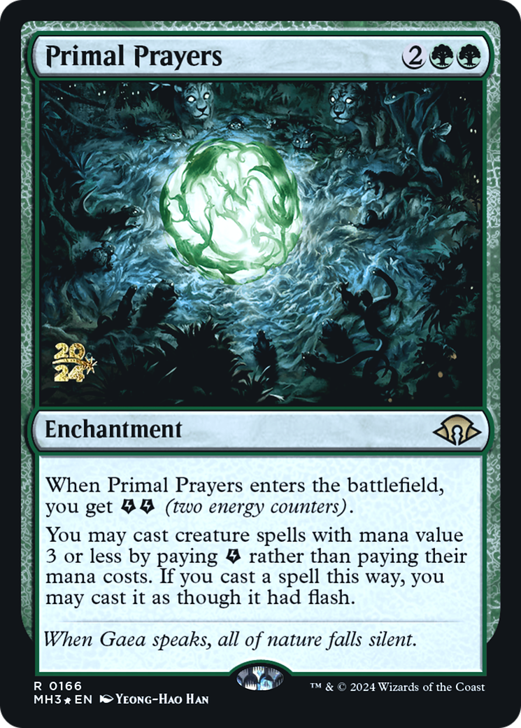 Primal Prayers [Modern Horizons 3 Prerelease Promos]-1