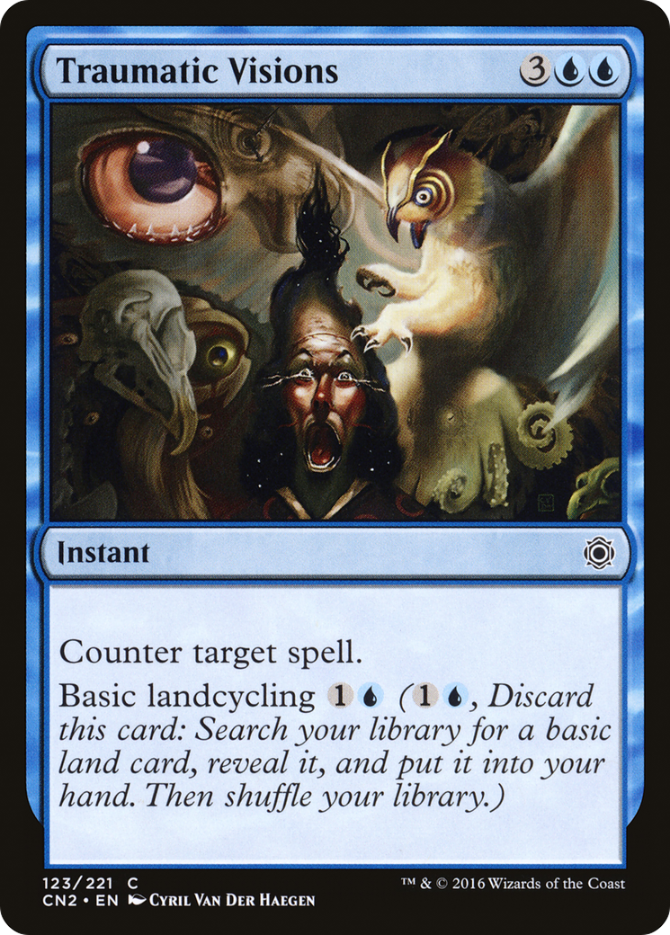 Traumatic Visions (CN2-123) - Conspiracy: Take the Crown Foil-1