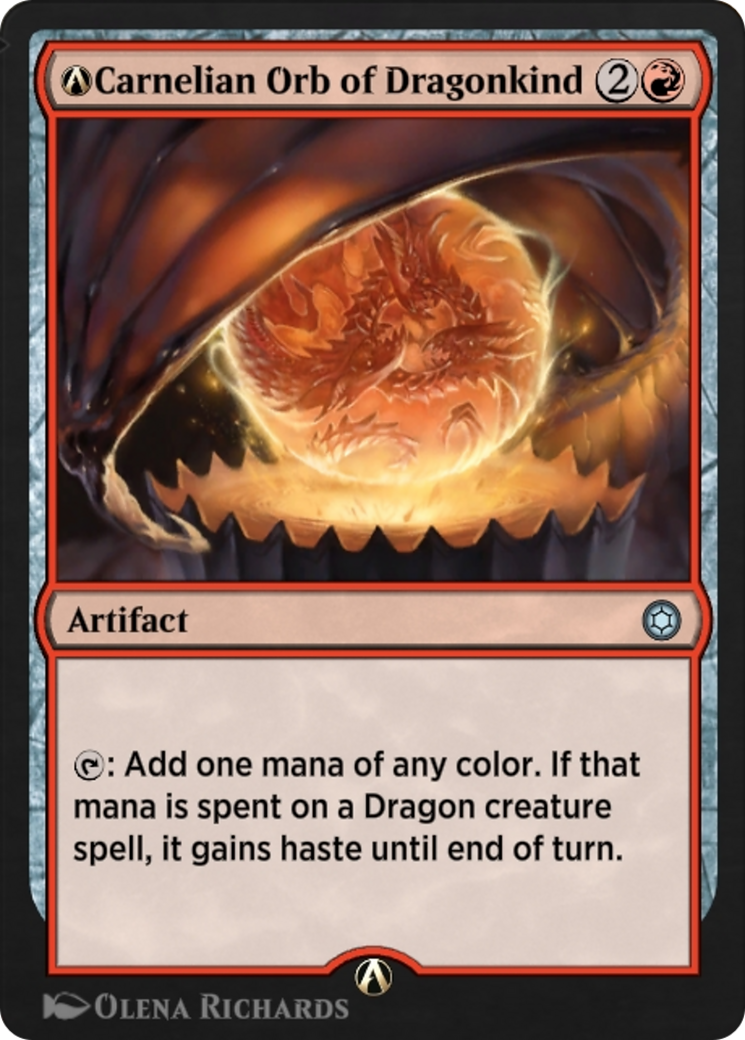 A-Carnelian Orb of Dragonkind (HBG-A-177) - Alchemy Horizons: Baldur's Gate-1