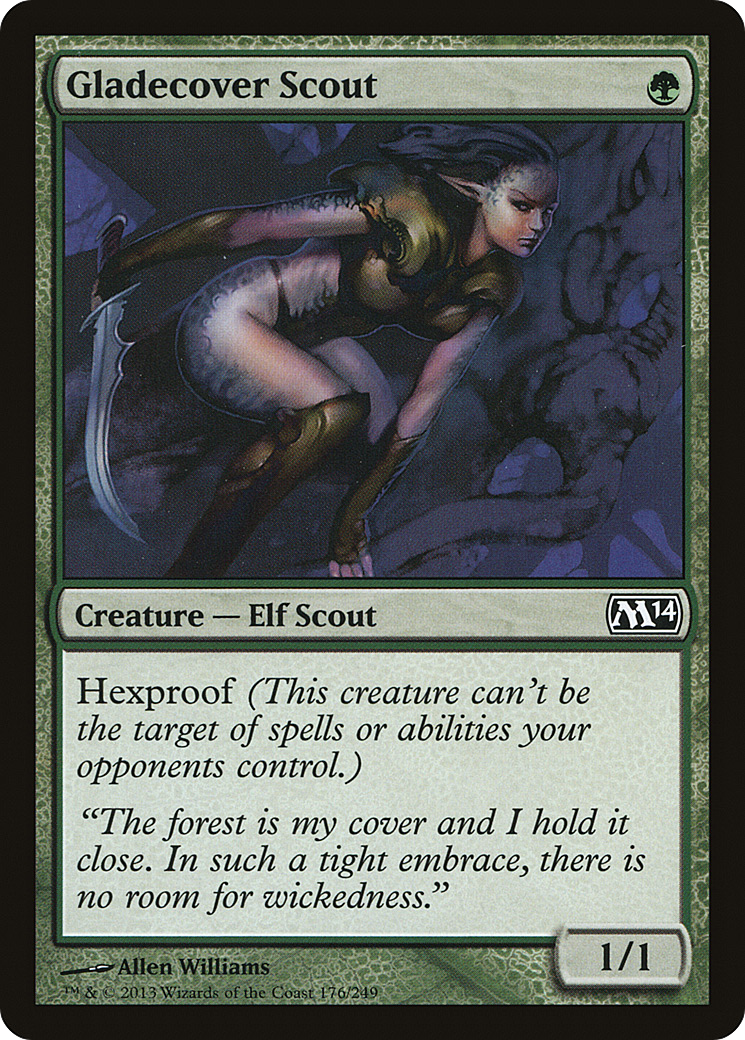 Gladecover Scout [Magic 2014]-1