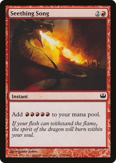 Seething Song [Duel Decks: Knights vs. Dragons]-1