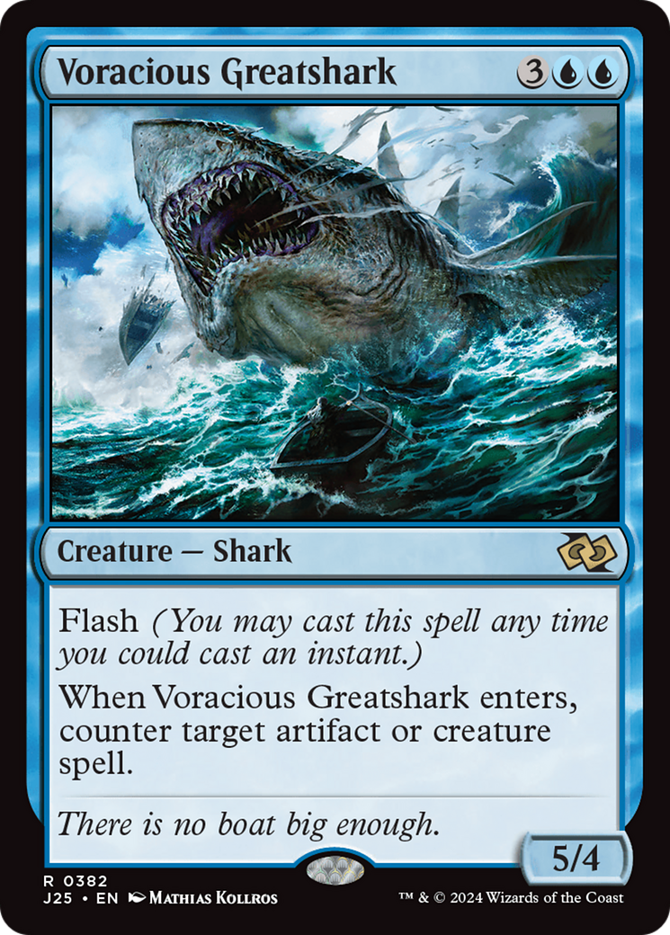 Voracious Greatshark [Foundations Jumpstart]-1