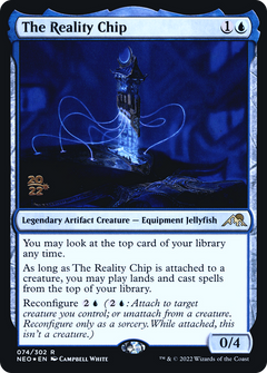 The Reality Chip [Kamigawa: Neon Dynasty Prerelease Promos]-1