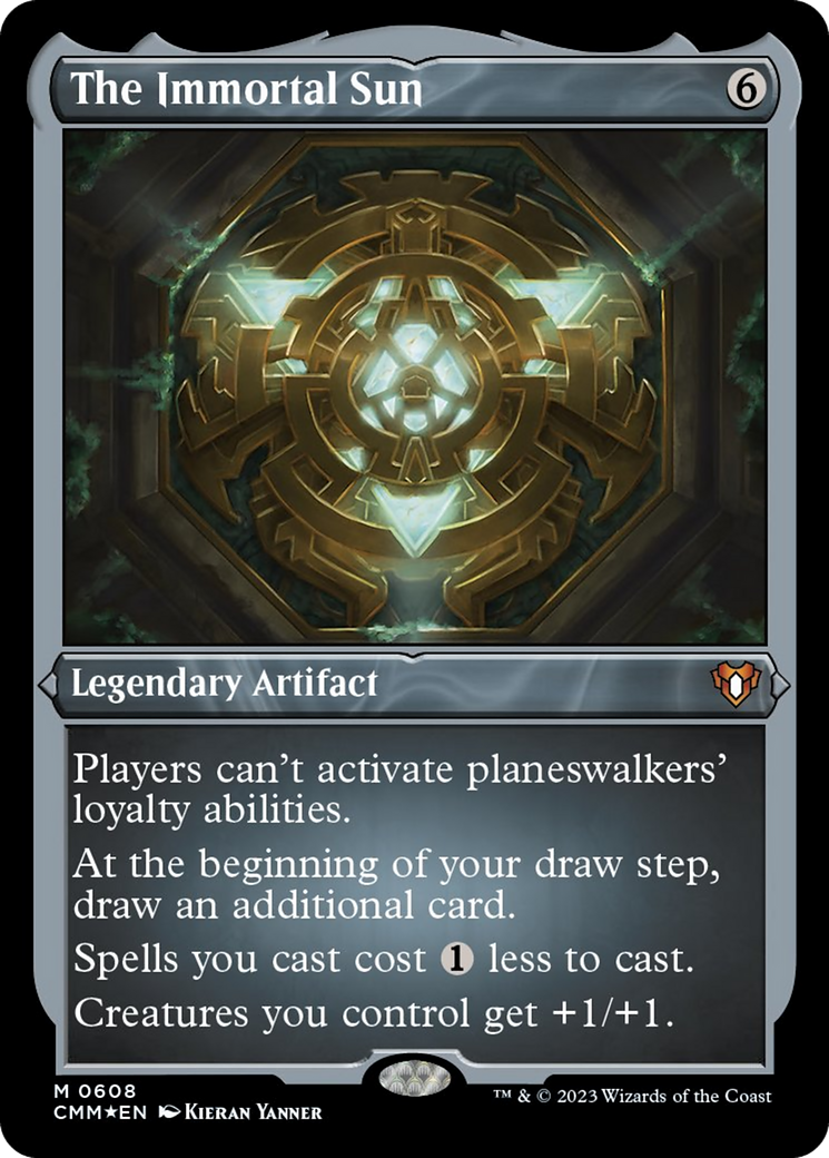 The Immortal Sun (Foil Etched) [Commander Masters]-1