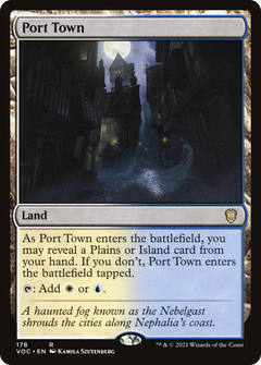 Port Town [Innistrad: Crimson Vow Commander]-1