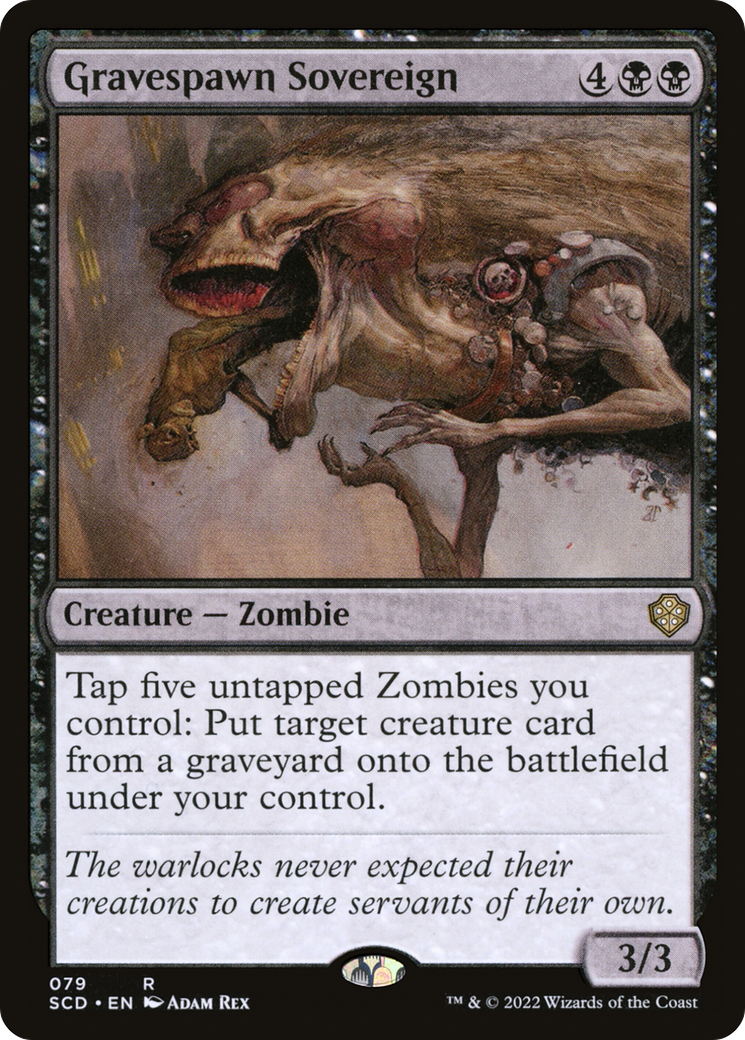 Gravespawn Sovereign [Starter Commander Decks]-1