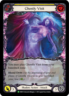 Ghostly Visit (Yellow) [FAB039] (Promo)  Rainbow Foil-1