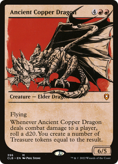Ancient Copper Dragon (Showcase) [Commander Legends: Battle for Baldur's Gate]-1