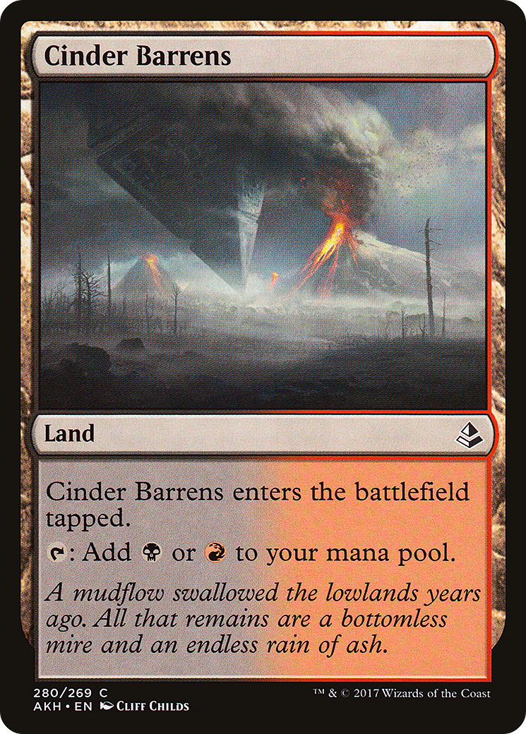 Cinder Barrens [Amonkhet]-1