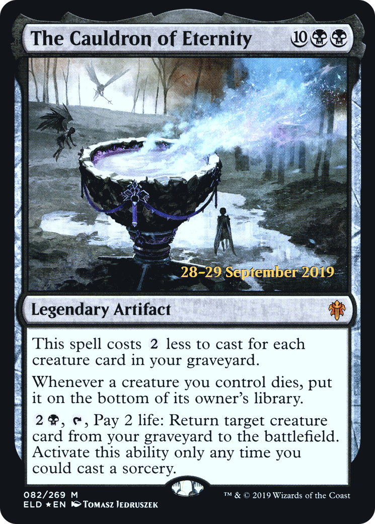 The Cauldron of Eternity [Throne of Eldraine Prerelease Promos]-1