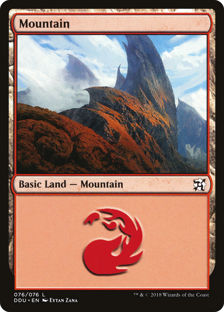 Mountain (76) [Duel Decks: Elves vs. Inventors]-1