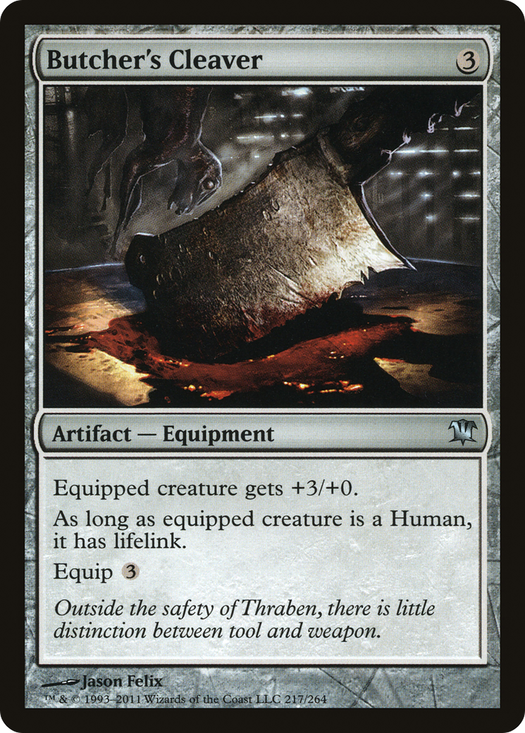 Butcher's Cleaver [Innistrad]-1