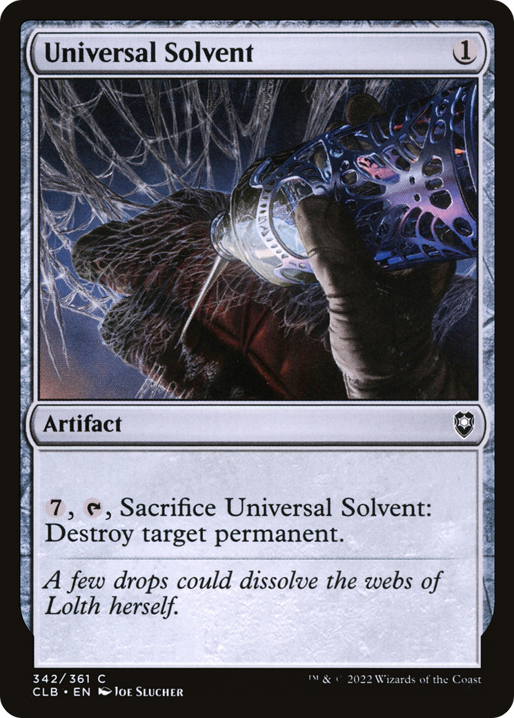 Universal Solvent (CLB-342) - Commander Legends: Battle for Baldur's Gate-1