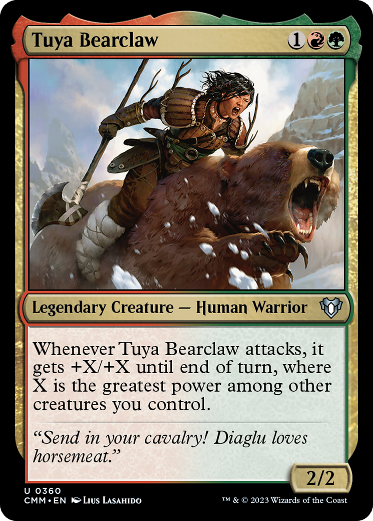 Tuya Bearclaw (CMM-360) - Commander Masters-1